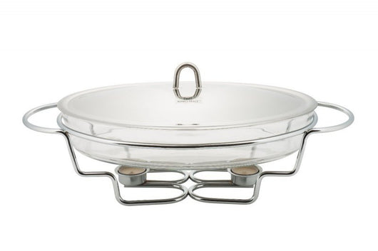 Scaldavivande in vetro resistente al calore Kinghoff KH-1411 con coperchio