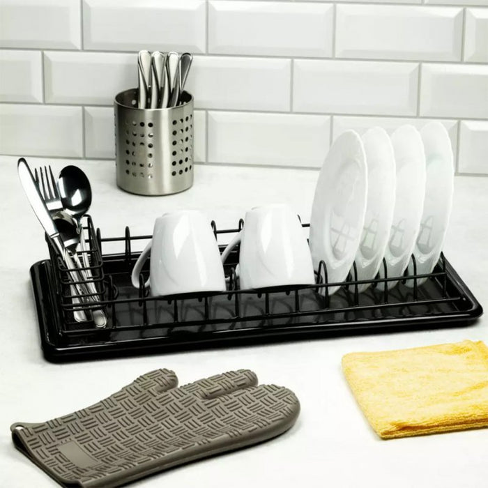 Kinghoff KH-1479 Scolapiatti compatto con portaposate