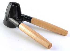 Kinghoff KH-1419 Schiaccianoci per noci di medie dimensioni con manici in legno