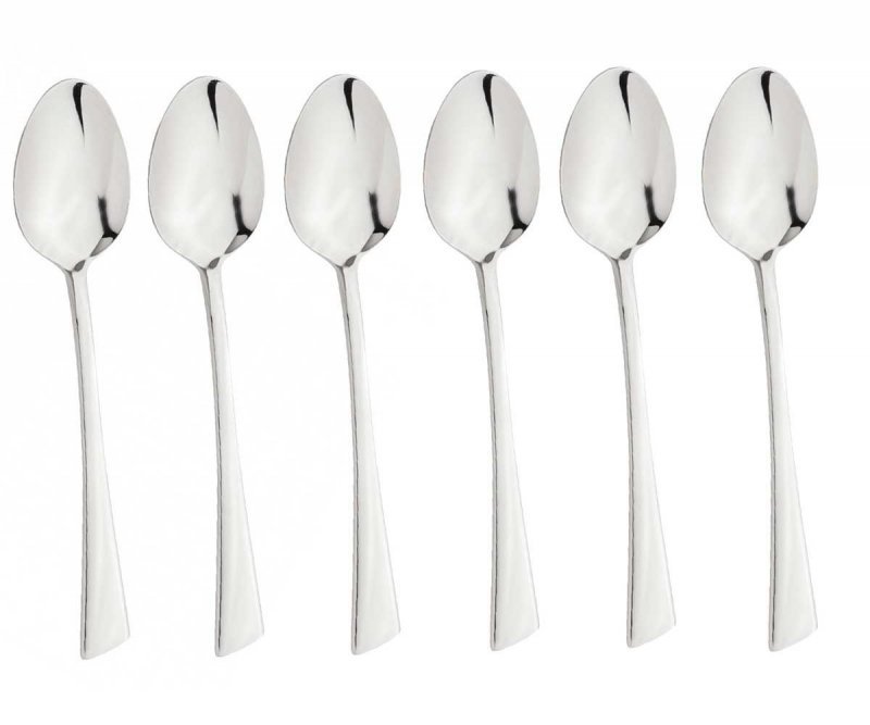 Kinghoff KH-1333 Set di 6 cucchiai da tavola in acciaio inossidabile