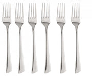 Set di 6 forchette da tavola in acciaio inossidabile lucido Kinghoff KH-1335