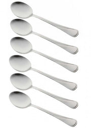 Kinghoff KH-1435 Set di 6 cucchiai da tavola in acciaio inossidabile