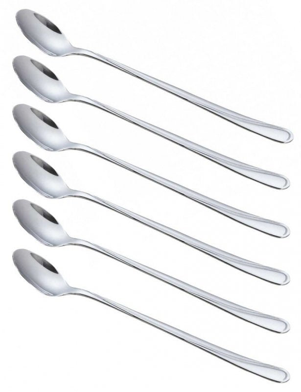 Kinghoff COCKTAIL SPOON 6 pz. KH-1446 Cucchiai da dessert in acciaio inossidabile