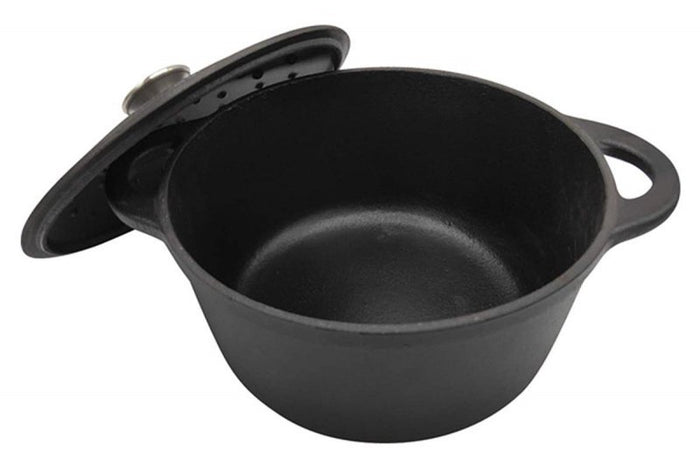 Kinghoff KH-1476 Pentola in ghisa da 24 cm con coperchio