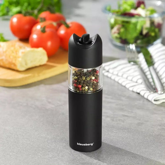 Macinapepe elettrico a gravità Klausberg KB-7436 con macinatura regolabile