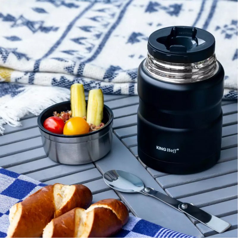 Thermos a doppia parete in acciaio inossidabile Kinghoff KH-1459 da 0,5 l