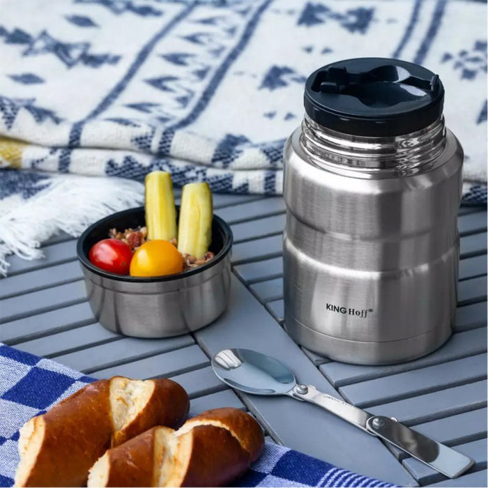 Thermos a doppia parete in acciaio inossidabile Kinghoff KH-1457 da 0,5 l