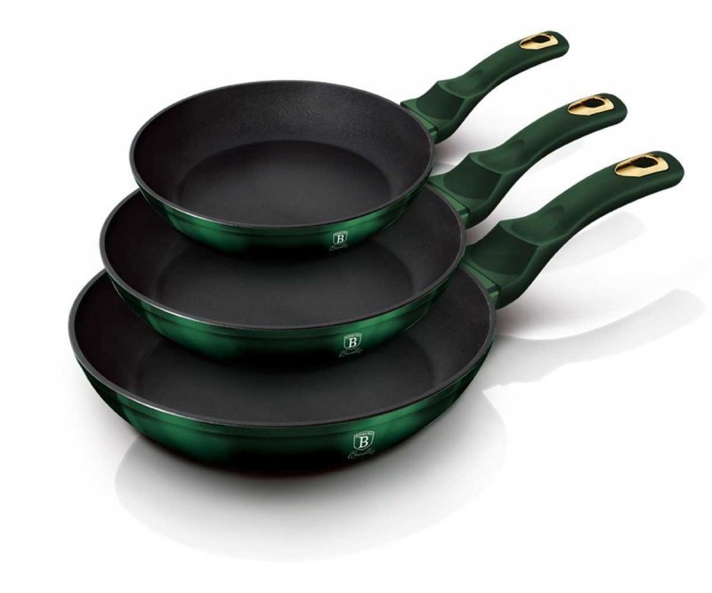 Berlinger haus BH-6168 Set di 3 padelle antiaderenti in titanio