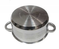 Kinghoff KH-4327 Pentola moderna in acciaio inox con coperchio in vetro 16 cm