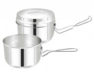 Set mensa da campeggio Kinghoff KH-1373 in acciaio inossidabile