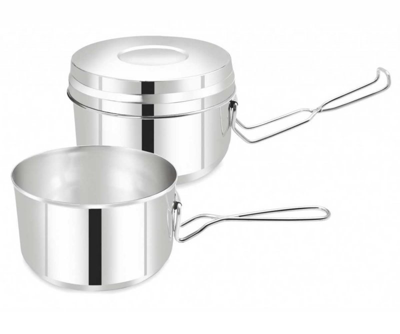 Set mensa da campeggio Kinghoff KH-1373 in acciaio inossidabile