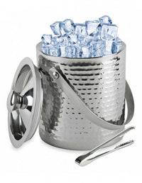 Secchiello per ghiaccio in acciaio inossidabile Kinghoff KH-1503 con coperchio e maniglia