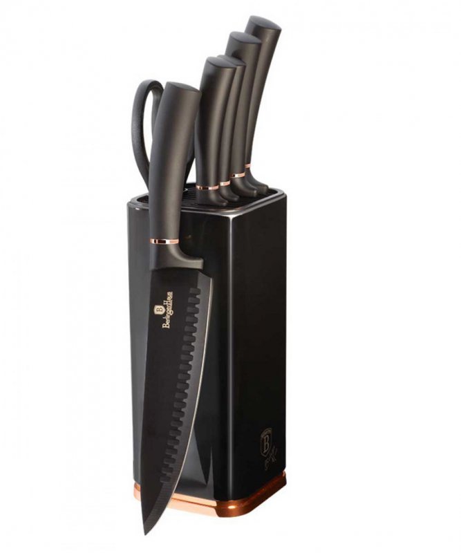 Berlinger haus BH-2422 Set di coltelli - Coltelli da cucina in acciaio inossidabile da 6 pezzi