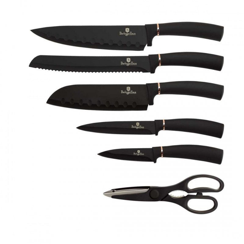 Berlinger haus BH-2422 Set di coltelli - Coltelli da cucina in acciaio inossidabile da 6 pezzi