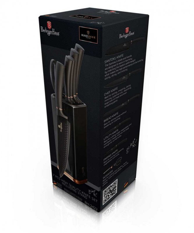 Berlinger haus BH-2422 Set di coltelli - Coltelli da cucina in acciaio inossidabile da 6 pezzi