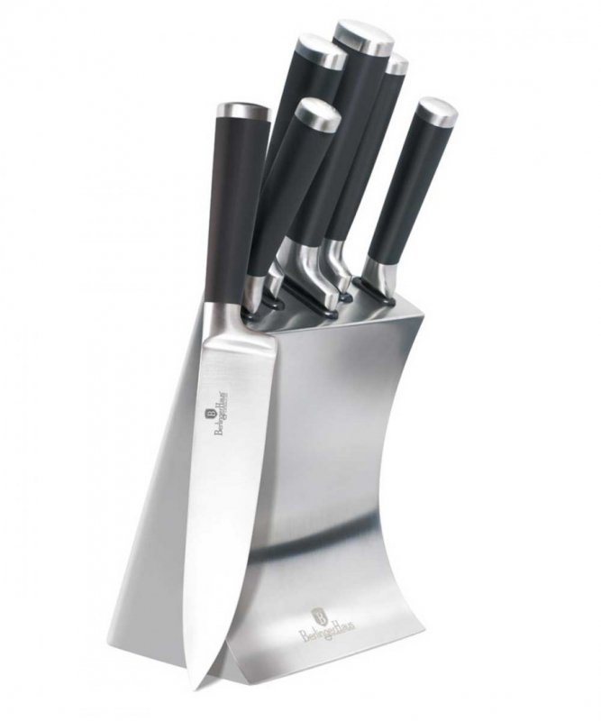 Berlinger haus BH-2426 Set di coltelli - Coltelli da cucina in acciaio inossidabile da 6 pezzi