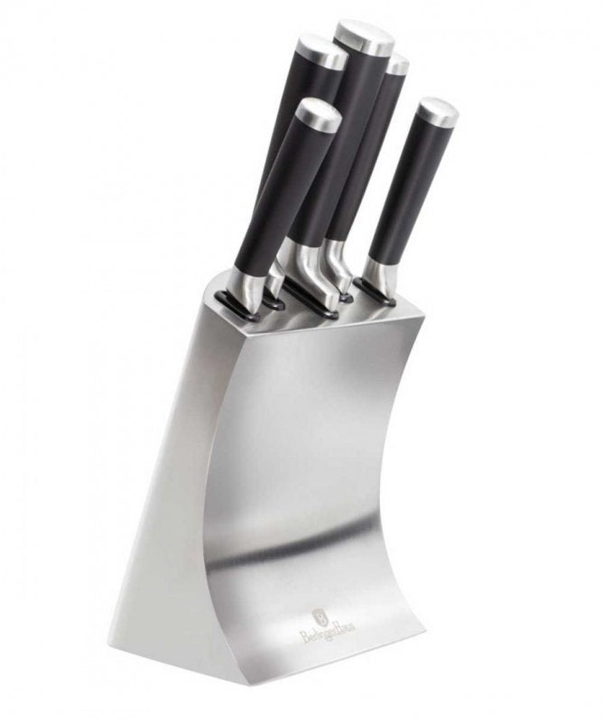Berlinger haus BH-2426 Set di coltelli - Coltelli da cucina in acciaio inossidabile da 6 pezzi