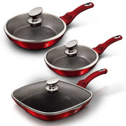 Berlinger haus BH-6189 Set di padelle in granito - Pentole di alta qualità