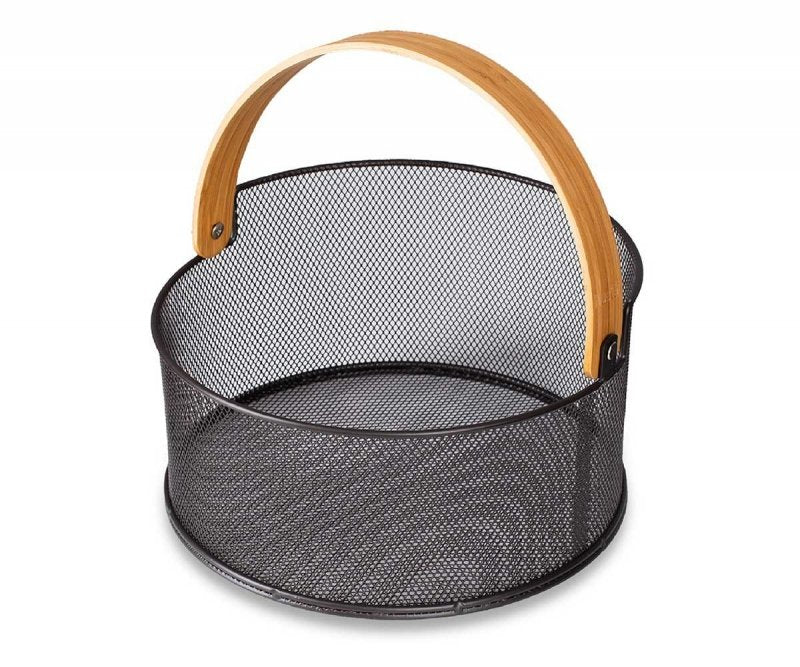 Cestino portafrutta e pane marrone Husla 73946