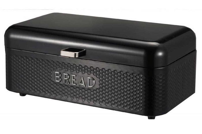 Metlex MX-1612BL Contenitore per il pane in acciaio al carbonio con coperchio