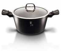 Berlinger Haus BH-1851 Pentola in granito da 20 cm con coperchio - Pentole Royal nere