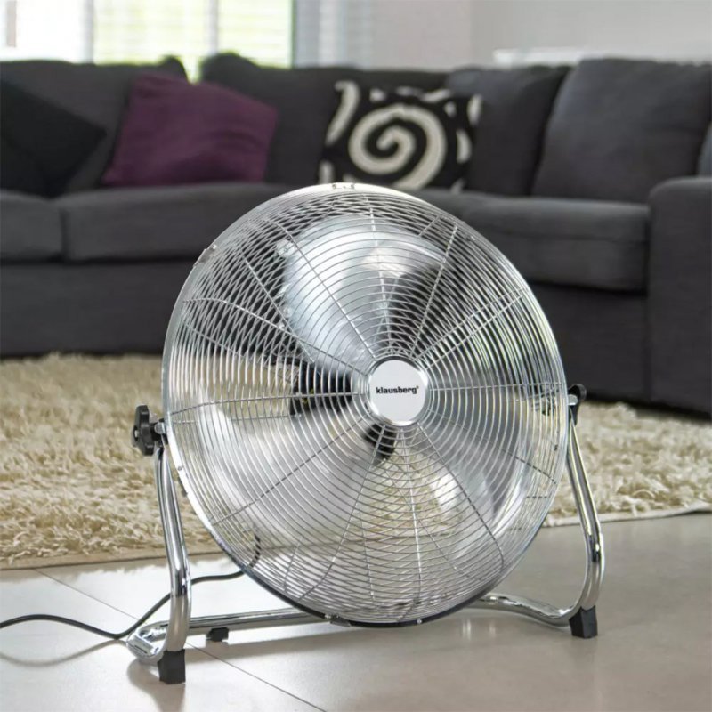 Klausberg KB-7471 Potente ventilatore da pavimento da 45 cm, 100 W