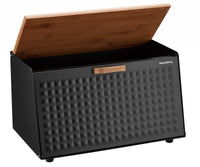 Klausberg KB-7467 Portapane bifacciale in acciaio e legno