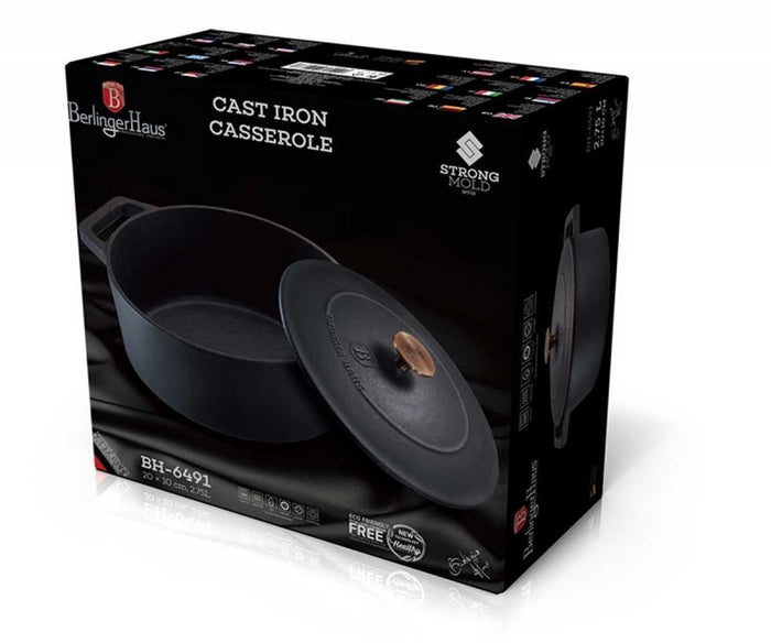 Berlinger haus BH-6492 Pentola in ghisa 24 cm 4,3 l