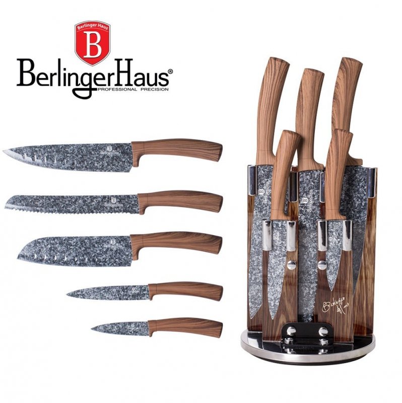 Berlinger haus BH-2160 Forest Line Set di 6 portacoltelli