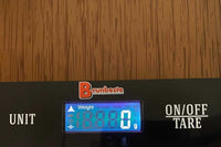 Bilancia da cucina elettronica in vetro Brunbeste, bilancia digitale per alimenti LCD da 5 kg