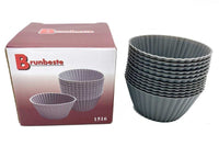 Brunbeste PIROttini per muffin in silicone 12 pezzi 1516 Set di teglie in silicone