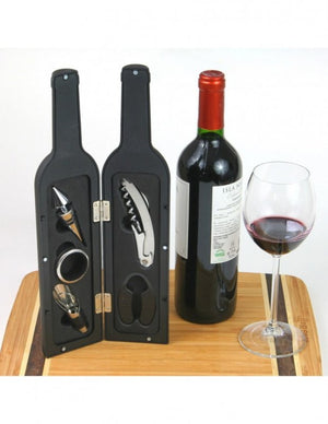Set di utensili da vino Kinghoff KH-1166 in custodia pieghevole per bottiglie