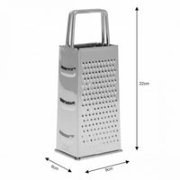 Grattugia da cucina a quattro lati in acciaio inossidabile Kinghoff KH-3183