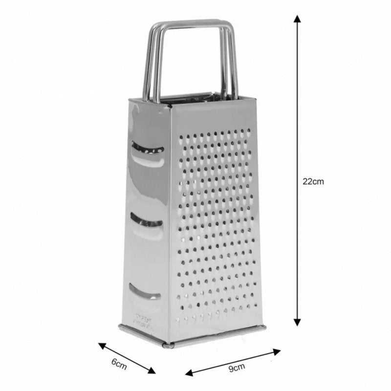 Grattugia da cucina a quattro lati in acciaio inossidabile Kinghoff KH-3183