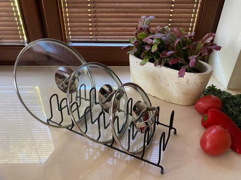 Brunbeste 1702 Pratico supporto per organizer per coperchi per armadietti