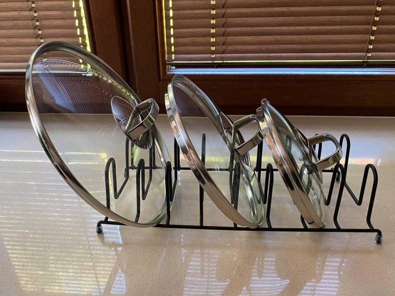 Brunbeste 1702 Pratico supporto per organizer per coperchi per armadietti