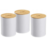 Klausberg KB-7491 Set di contenitori da cucina ermetici con coperchi in bambù