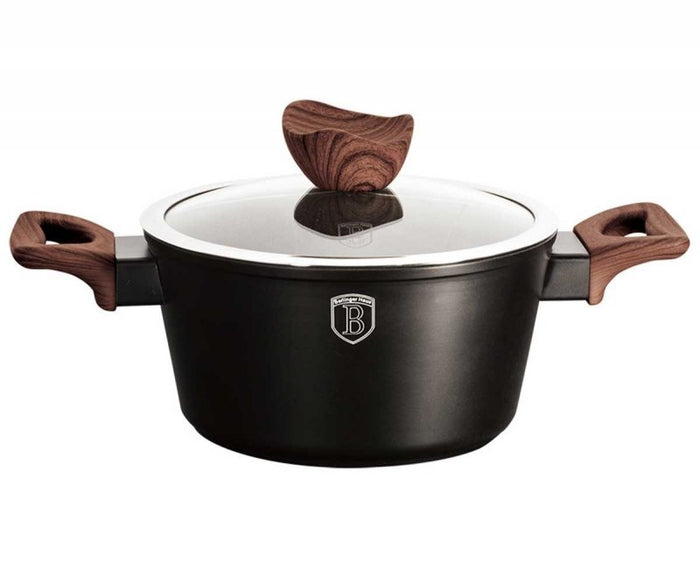 Berlinger haus BH-1716 Pentola antiaderente in palissandro ebano da 20 cm