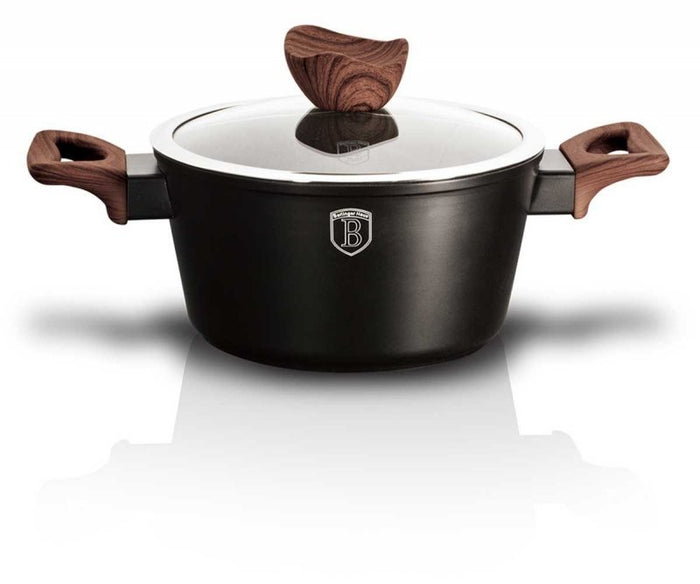 Berlinger haus BH-1716 Pentola antiaderente in palissandro ebano da 20 cm