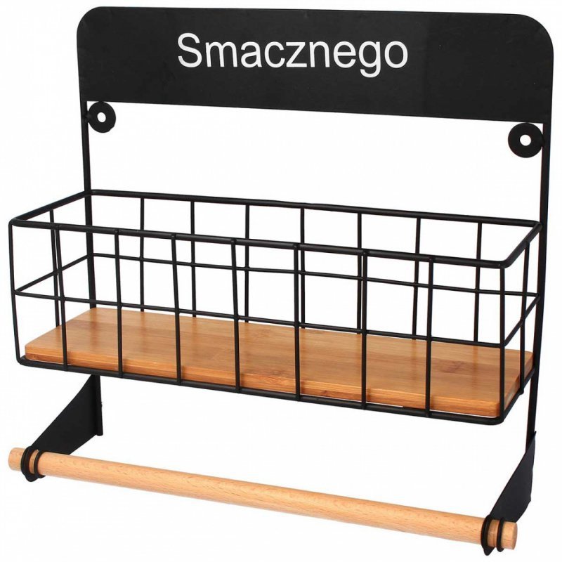 Brunbeste 1713 Portarotolo da cucina con ripiano per spezie