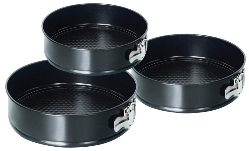 Set di 3 stampi da forno rotondi antiaderenti Kinghoff KH-4200