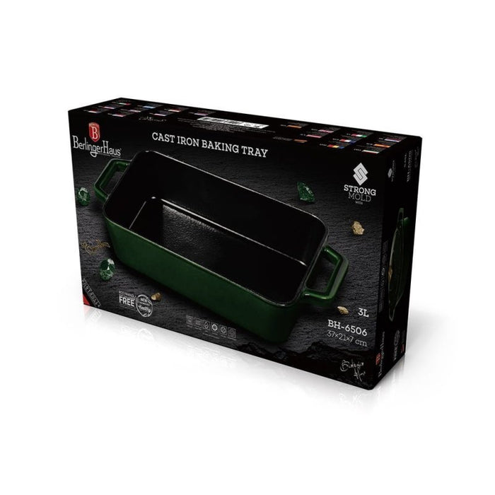 Berlinger haus BH-6506 Teglia per arrosti in ghisa con rivestimento in ceramica