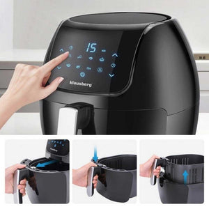 Friggitrice ad aria senza olio Klausberg KB-7495 1800W Capacità 7,7L
