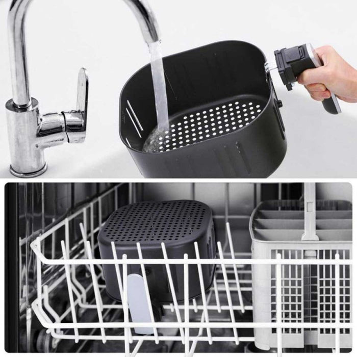 Friggitrice ad aria senza olio Klausberg KB-7495 1800W Capacità 7,7L