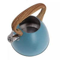 Klausberg KB-7263 Bollitore a fischio in acciaio inossidabile smeraldo da 3 litri