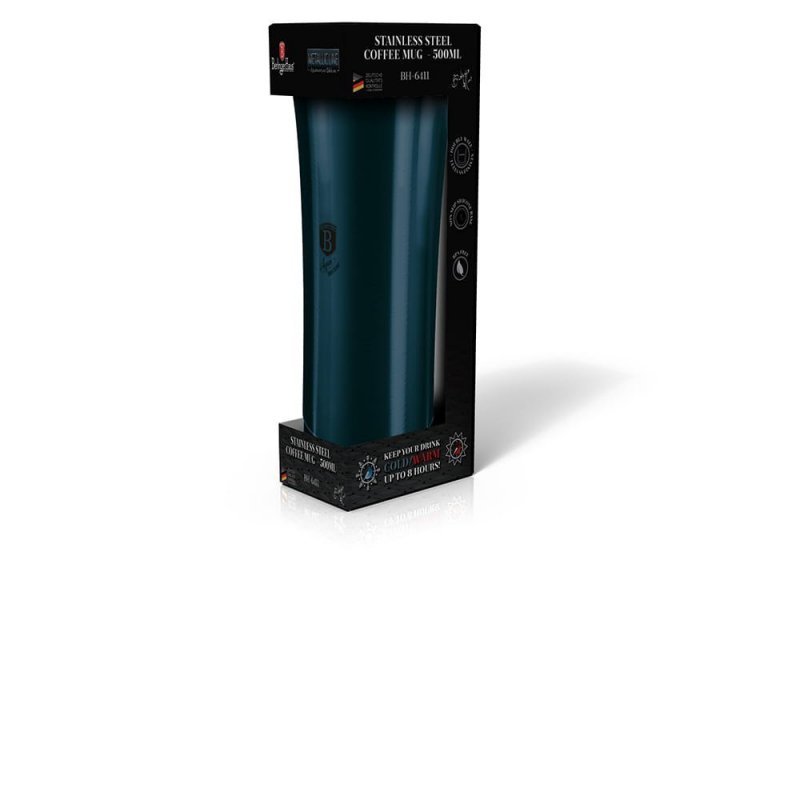 Berlinger haus BH-6411 Tazza termica da viaggio Aquamarine 500ml