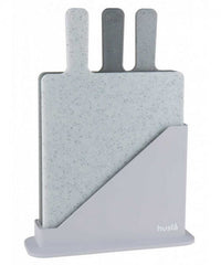 Set tagliere Husla 73930 con supporto - Antibatterico e lavabile in lavastoviglie