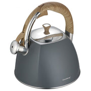 Klausberg KB-7501 Bollitore in acciaio inox con fischio da 3 litri per tutti i fornelli
