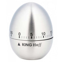 Timer da cucina meccanico in acciaio inossidabile Kinghoff KH-3131 da 60 minuti