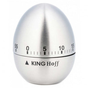 Timer da cucina meccanico in acciaio inossidabile Kinghoff KH-3131 da 60 minuti